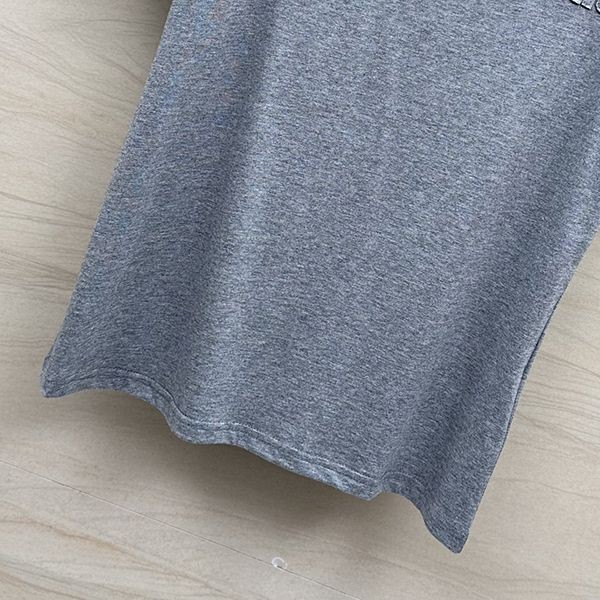 大人気◇ロゴ刺繍入り ミュウミュウ フェイクコットン ジャージー Tシャツ myp82344